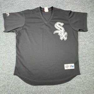 Chicago White Sox Majestic Jersey Mens XXL Black 27 Baseball MLB